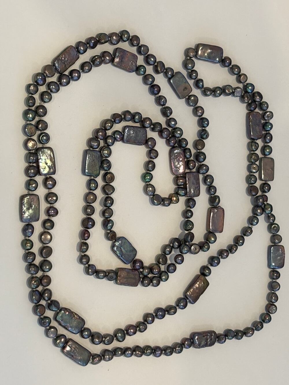 Freshwater Pearls Necklace Long Strand